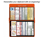 WhiteCoat Clipboard® - Orange Edición Médica